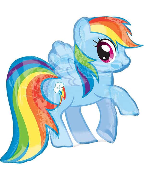 1207-1774_Шар_(25_64_см)_Фигура_My_Little_Pony_Лошадка_Радуга_1_шт_в_упак Фигура My Little Pony Лошадка Радуга — изображение 1